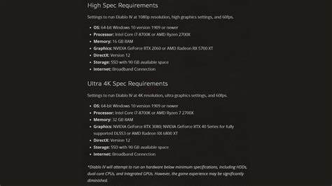 H­e­l­l­i­s­h­ ­D­i­a­b­l­o­ ­4­ ­l­a­n­s­m­a­n­ ­P­C­ ­ö­z­e­l­l­i­k­l­e­r­i­ ­a­r­a­s­ı­n­d­a­ ­N­v­i­d­i­a­ ­R­T­X­ ­4­0­0­0­ ­G­P­U­ ­b­u­l­u­n­u­r­